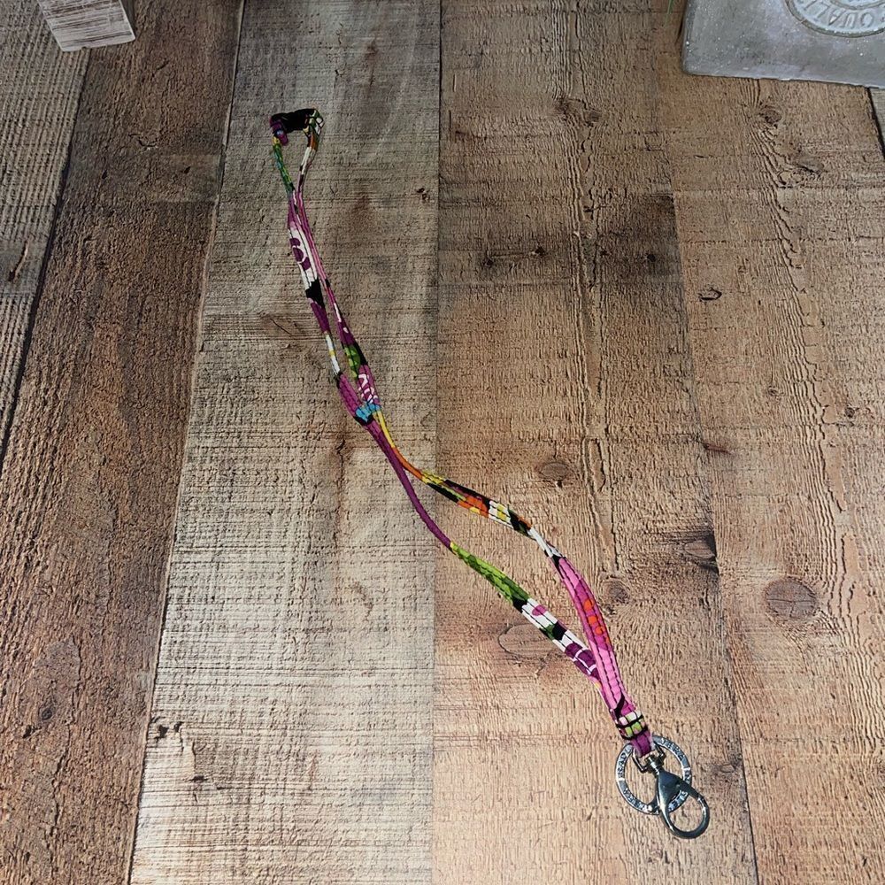 💜 Colorful Vera Bradley lanyard